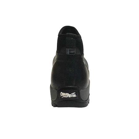 Sugar River Men's Sugar River Mid Rubber Boots, Plain Toe, Black, 7 920910M001GE070xxx